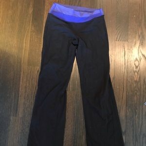 Black regular lululemon pants